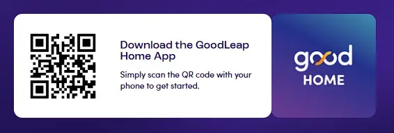 GoodLeap financing scan code for HVAC financing